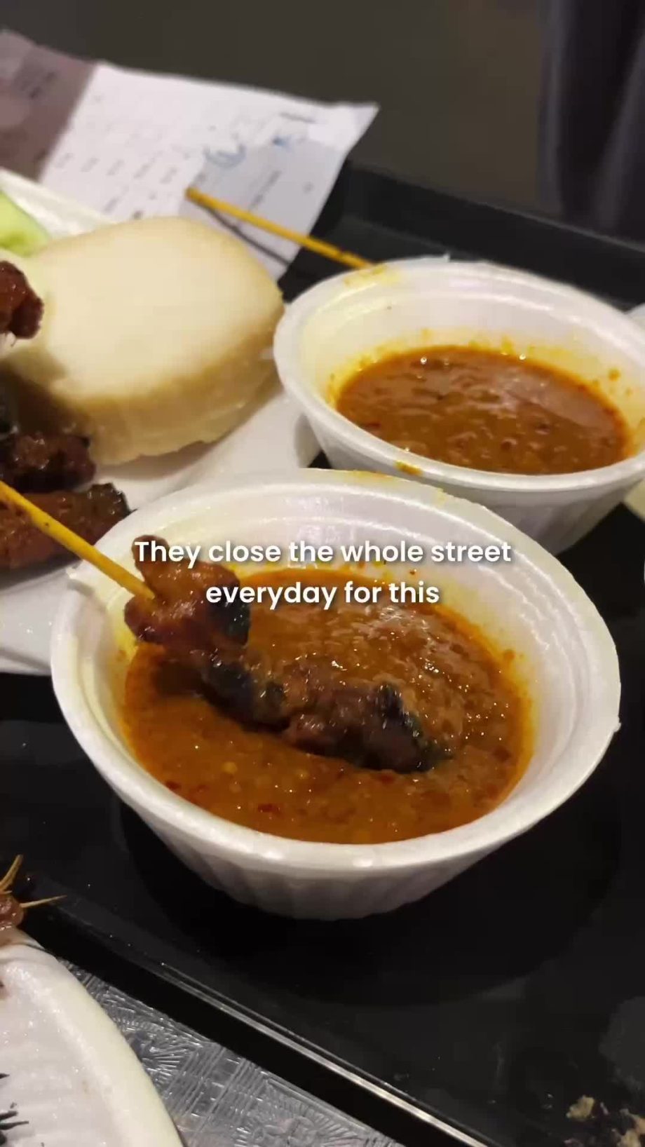 @kim_bulan4 Satay Street in Singapore   Trips hit when yoy save money too. Klook…