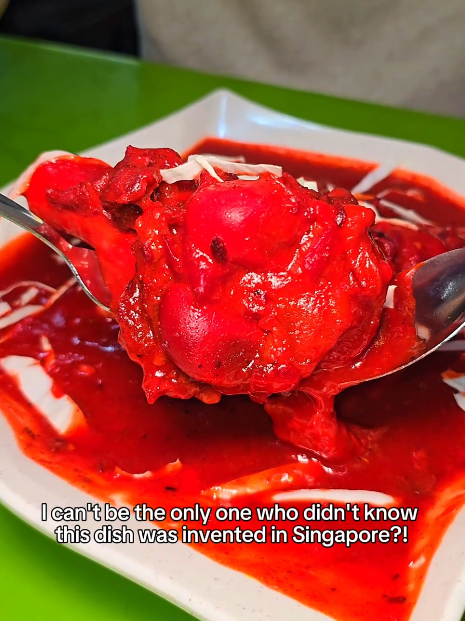 @potatogirlnoms Who else didn’t know this dish was created in Singapore?! Sup Tu…