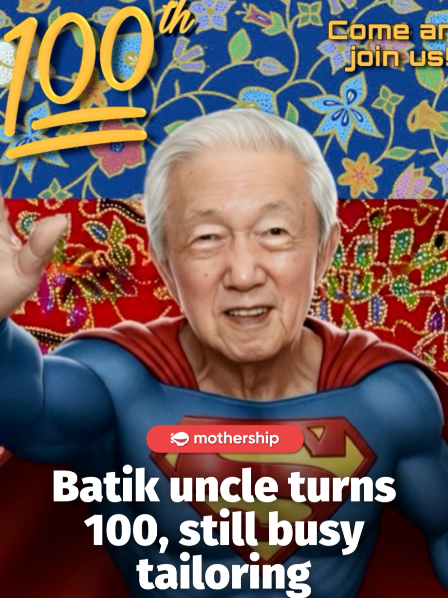 @mothershipsg Long live batik uncle!#sgtiktok #sgnews …