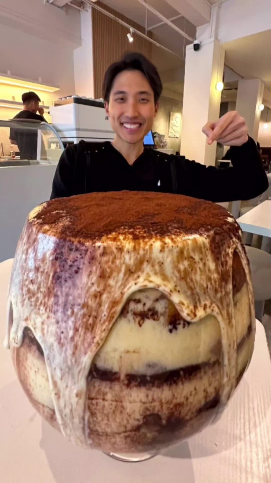 @zermattneo Largest Cup of Tiramisu in Singapore conquered! This 30 serving cup … @zermattneo Largest Cup of Tiramisu in Singapore conquered! This 30 serving cup …