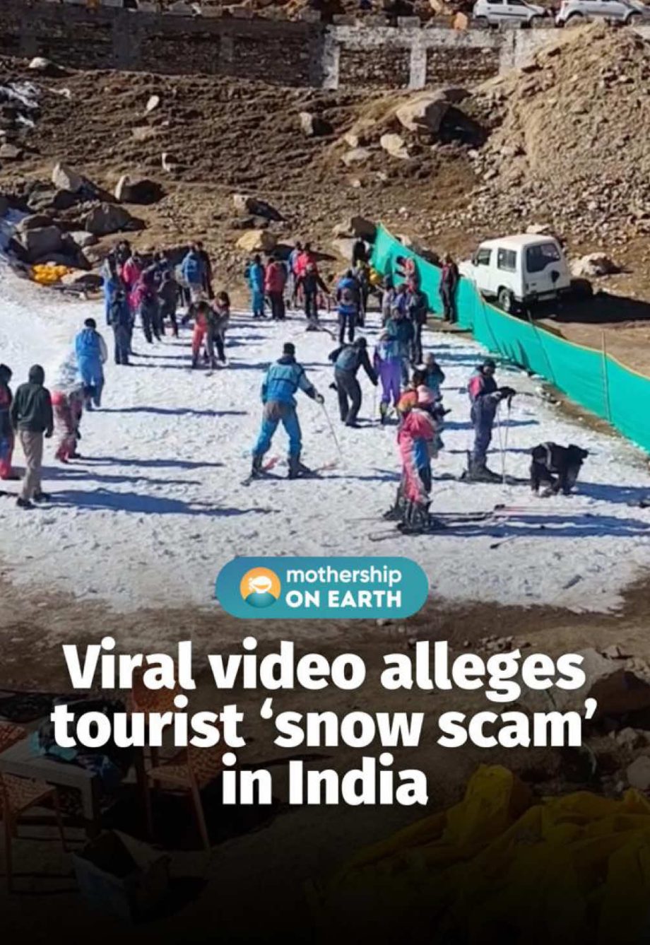 @mothershipsg Snow city vibes  #tiktok #fyp #india  …