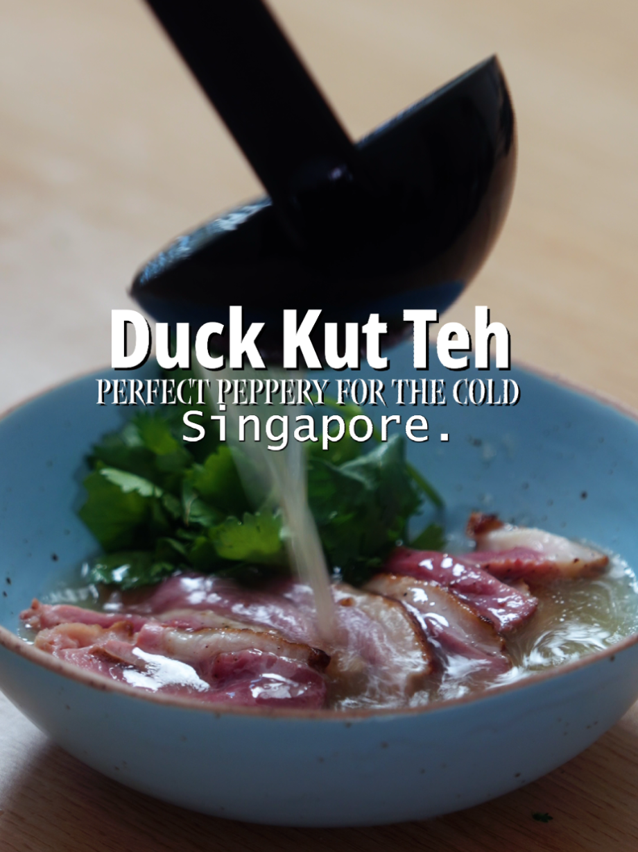 @chefshentan Bak Kut teh is a simple soup dish which we love in Singapore Tradit…