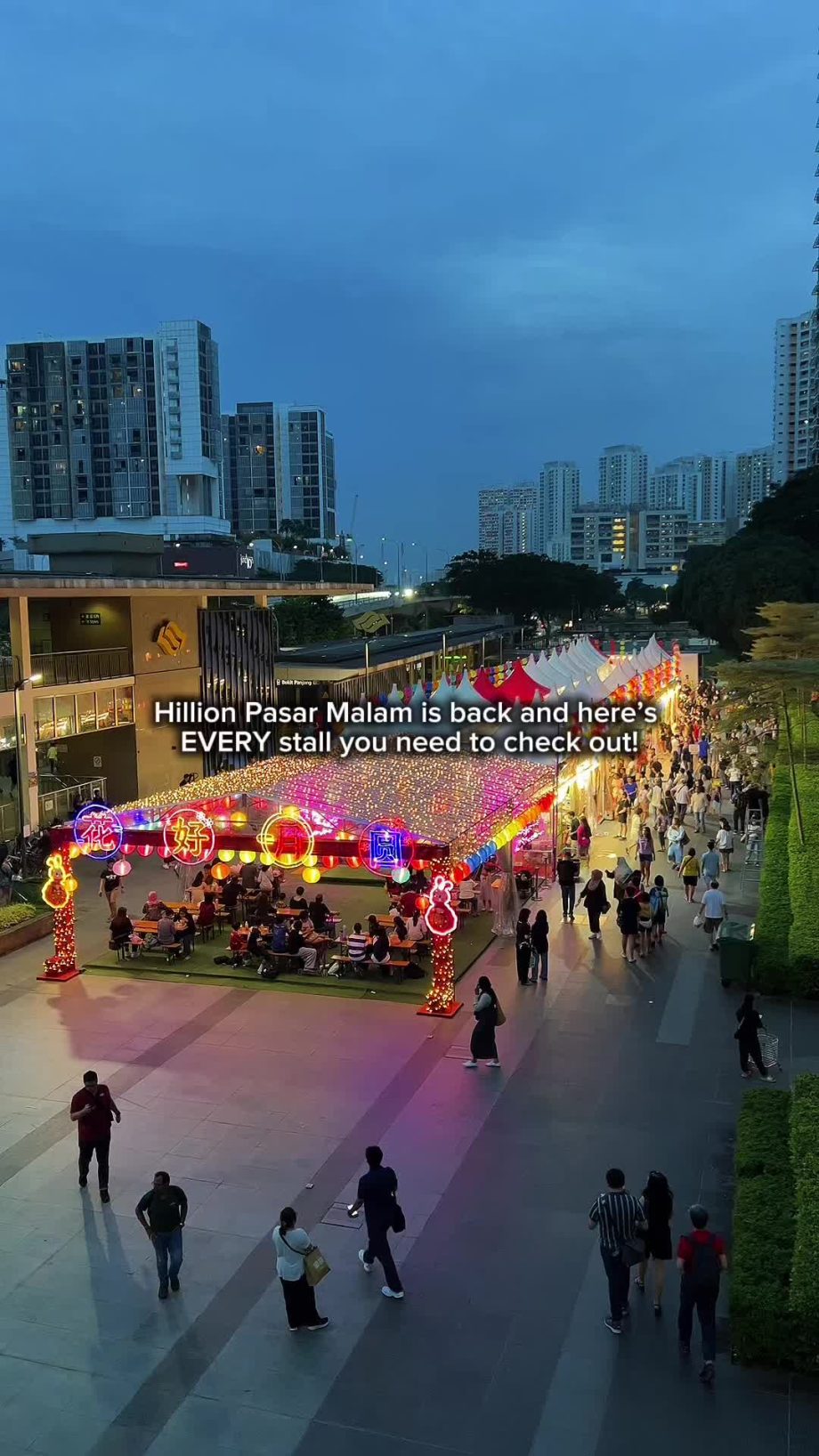 @foodhunterph Hillion Pasar Malam is BACK!  Here’s a quick tour of EVERY stall y…