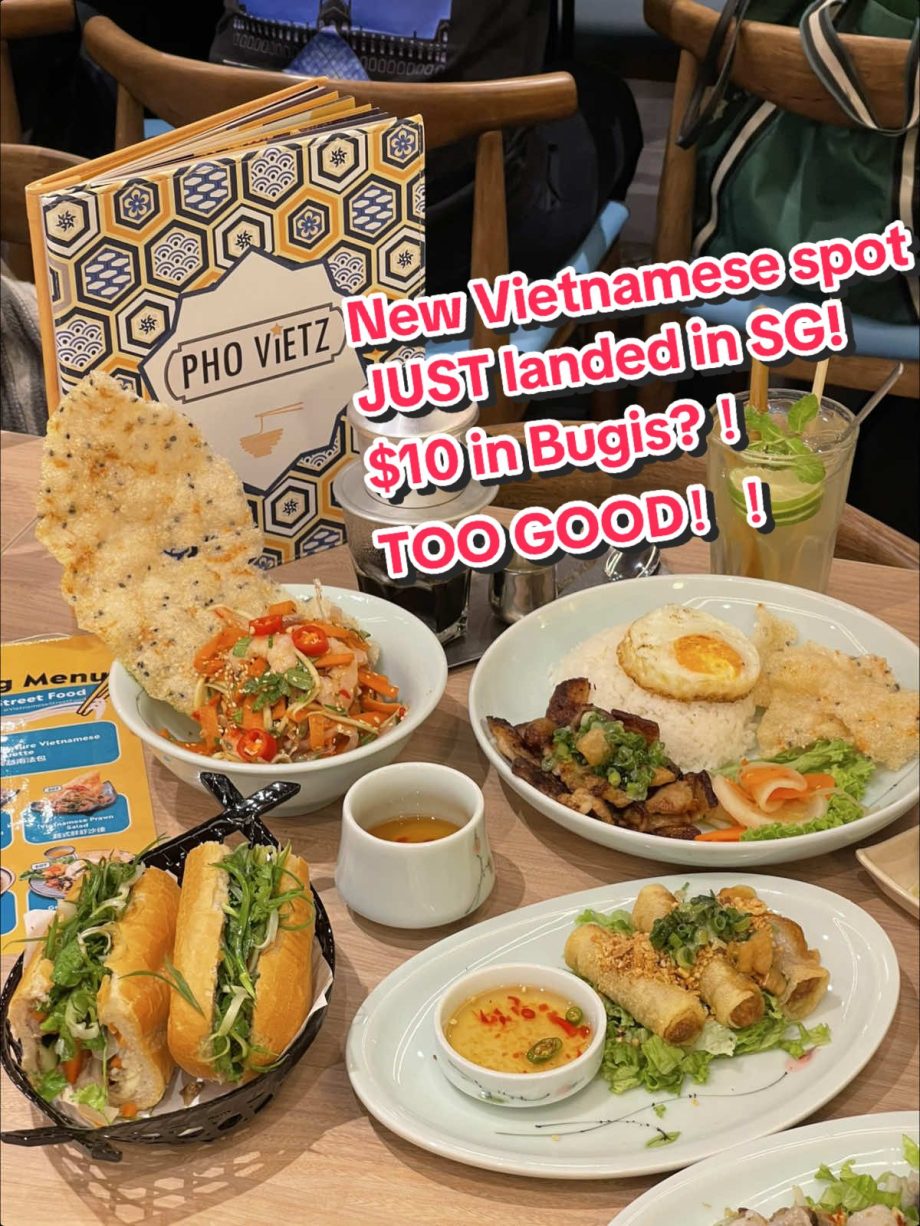 @heyjojo1116 New Vietnamese spot in Bugis  Authentic & super cheap — under ! …