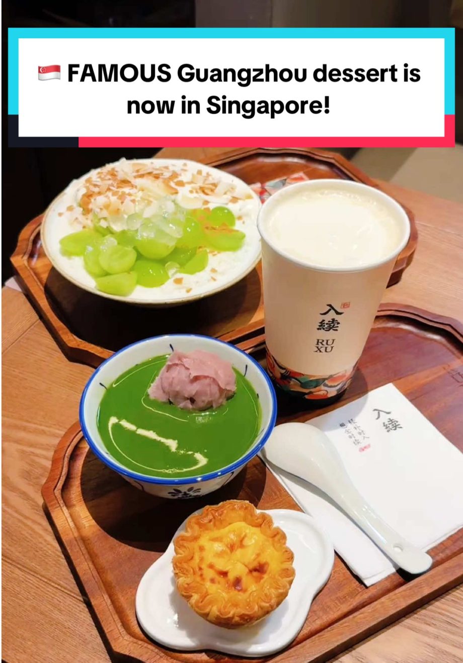 @thestormscape  FAMOUS Guangzhou dessert is now in Singapore – RUXU at Funan #sg…