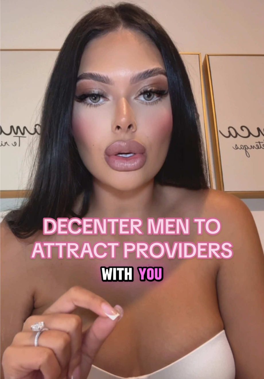 @missmariah.nicole DECENTER MEN TO ATTRACT PROVIDER MEN!  #SoftLife #PrincessTre…