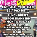 @foodleveling  Can you believe it? A LUNCH BUFFET in Singapore for ONLY S?!  Y…