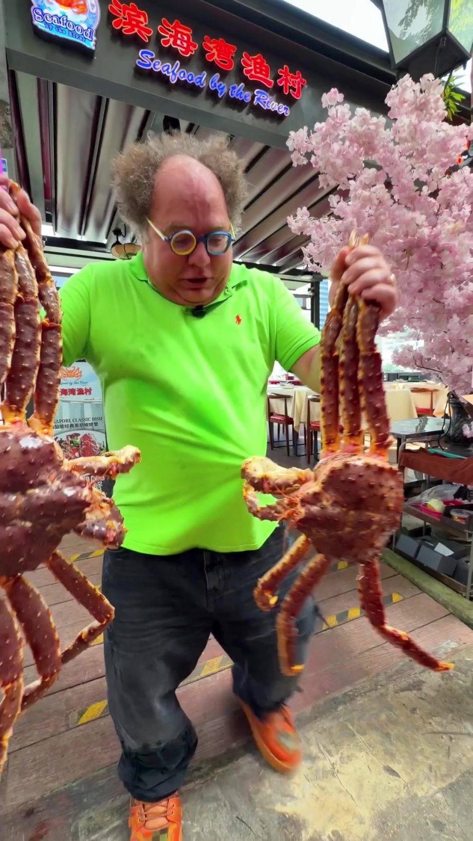 @mr.taster  Massive King Crab Feast at Seafood by the River — Singapore  45 Boat…