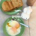 @oatmilktzu meals of Singapore!  lots of Kaya toast, kopi, and nasi lemak! Wish …