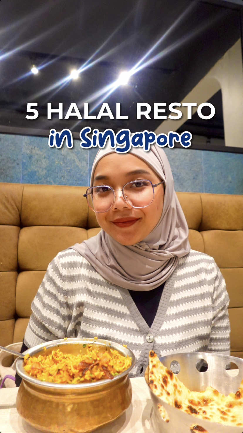@miwafairuz 5 HALAL RESTO IN SINGAPORE Do you know that there are MANY halal res…