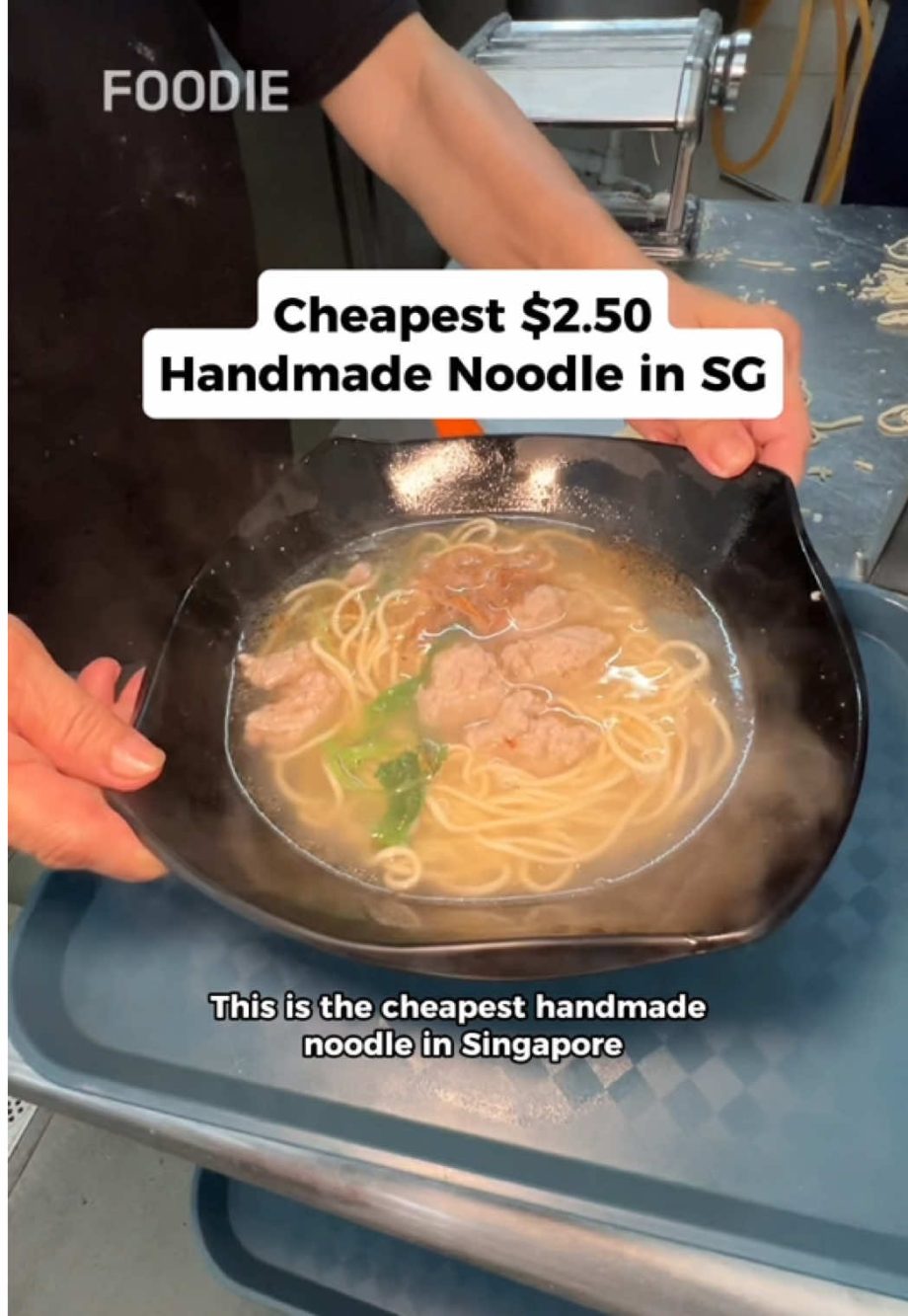 @singaporefoodie Cheapest .50 Mee Hoon Kueh In Singapore Madam Chua has been… @singaporefoodie Cheapest .50 Mee Hoon Kueh In Singapore Madam Chua has been…