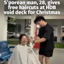 @mothershipsg Since November, Aidan James Loo has been offering free haircuts to…