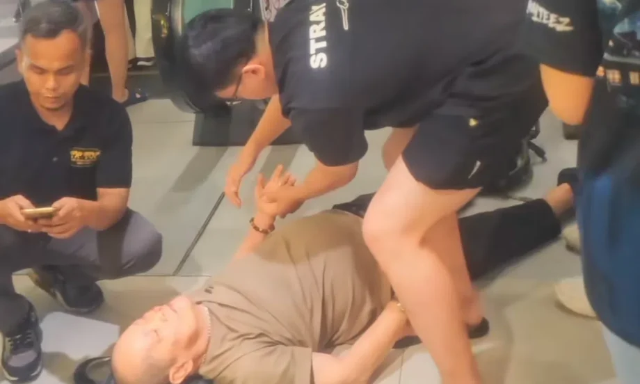 Passers-by rally to help elderly man who purportedly fell from escalator at Compass One mall