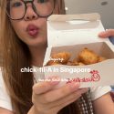 @kaiqiwears SO EXCITING!! it was actually kinda good  #chickfila #foodiesg #vlog…