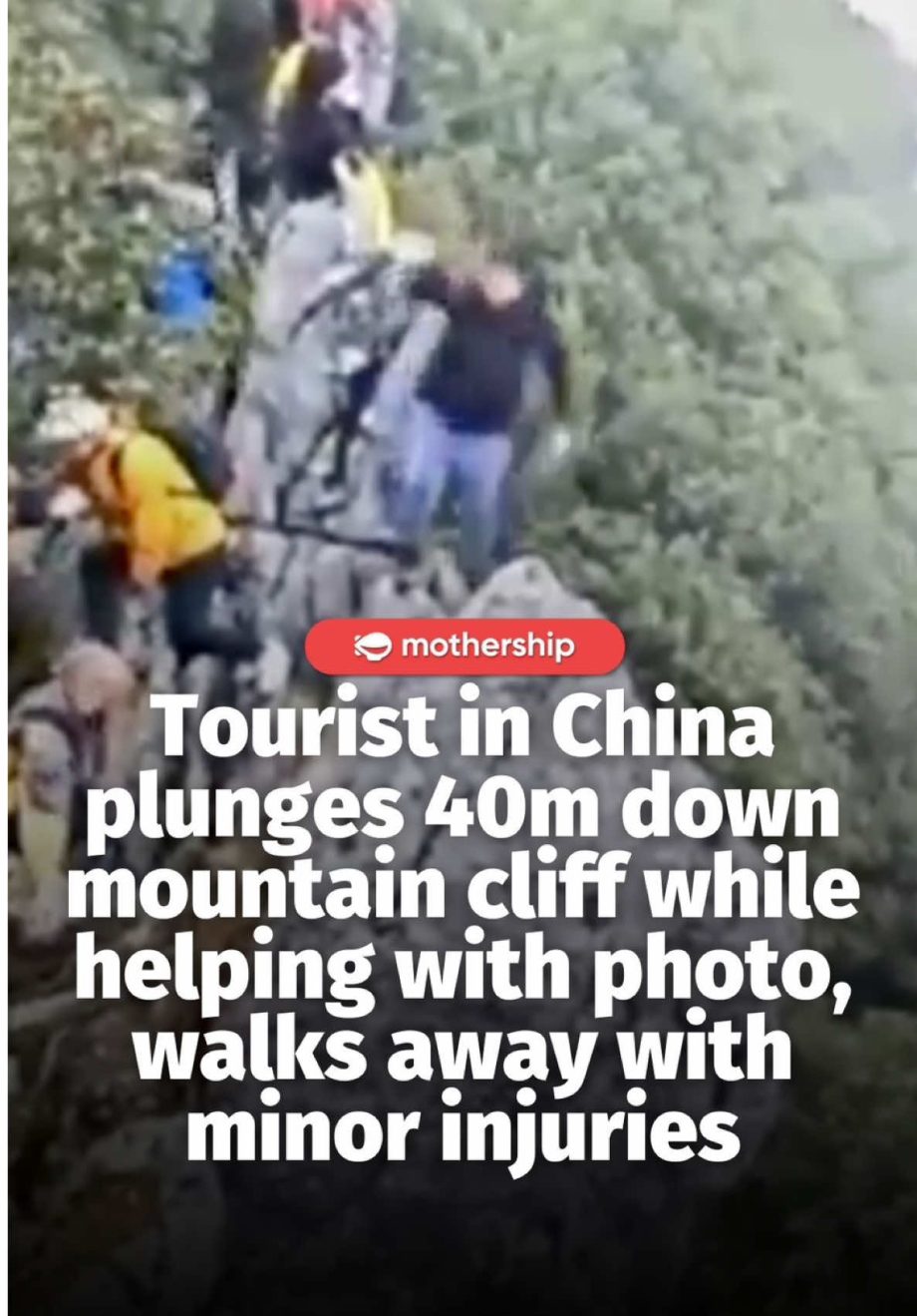 @mothershipsg another final destination moment He later uploaded on WeChat Mome… @mothershipsg another final destination moment He later uploaded on WeChat Mome…