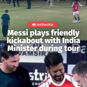 @mothershipsg Xavi-esque  Messi was playing with Chief Minister of Telangana A. …