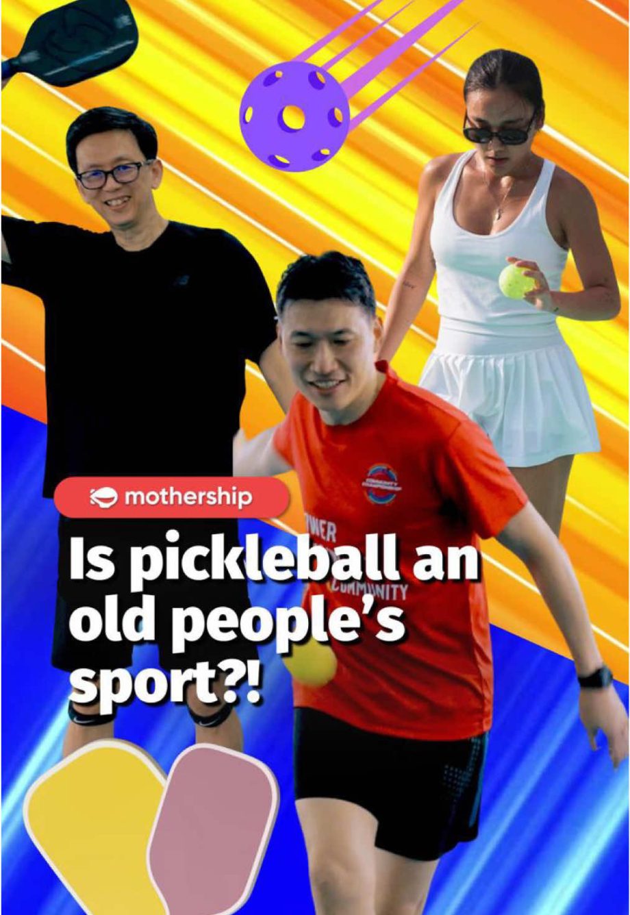 @mothershipsg Pickleball? More like pick-up-balls…  #tiktoksg #fyp #pickleball #…