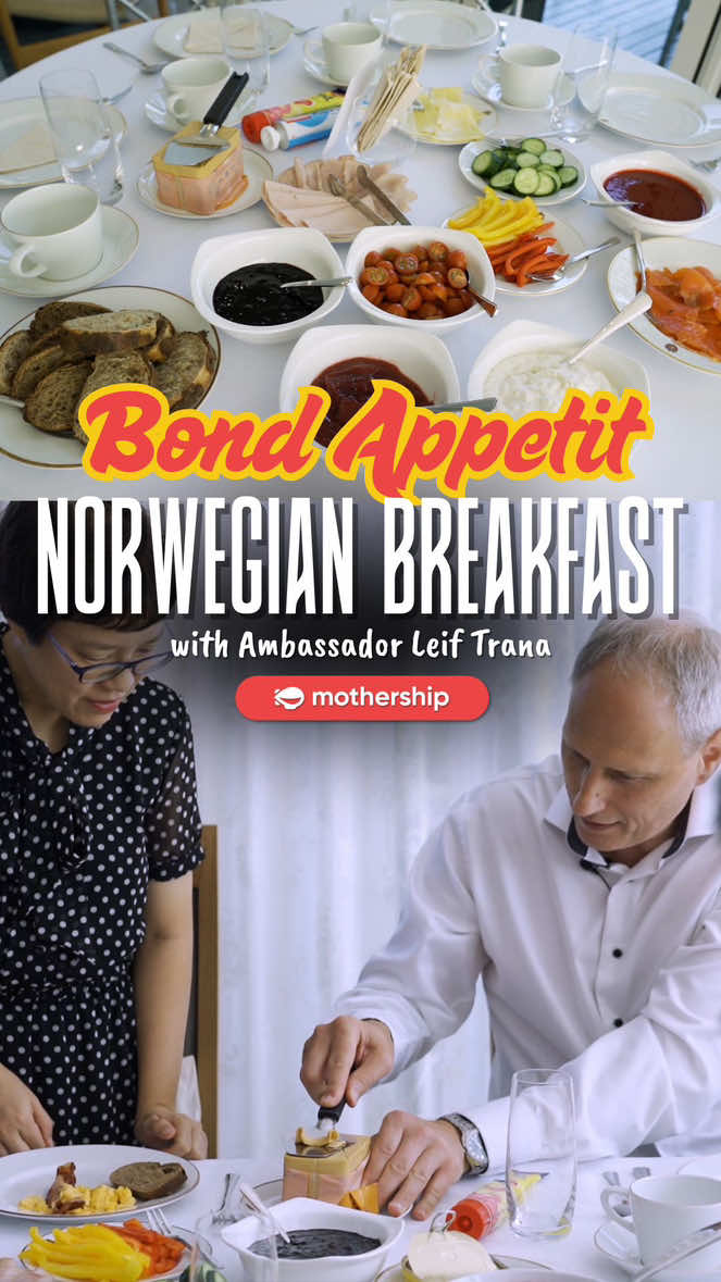 @mothershipsg The Ambassador of Norway to Singapore, Leif Trana, opened up his h…