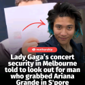 @mothershipsg A TikTok video captured a security member at Lady Gaga’s Mayhem Ba…