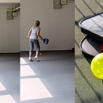 Woman Practising Pickleball Against Void Deck Wall In Serangoon Sparks Online Debate Over Noise