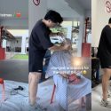 S’porean Man Gave Free Haircuts at Haig Road HDB Void Deck for Christmas