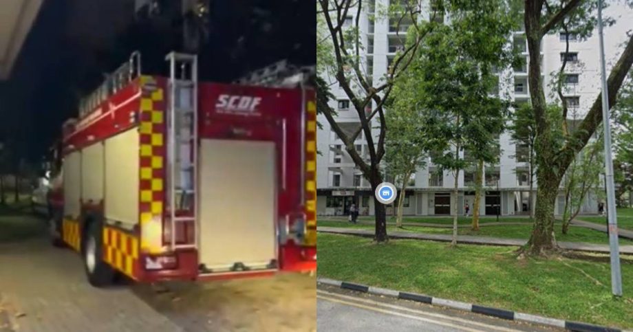 Man, 67, arrested after sitting on window ledge at Teck Whye; case referred to CNB, Singapore News