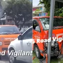 Man linked to hit-and-run accidents in Kallang area involving van and 8 vehicles helping with probe