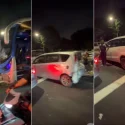 Bus driver helping with investigations after accident involving bus and 5 cars on SLE Bus driver helping with investigations after accident involving bus and 5 cars on SLE