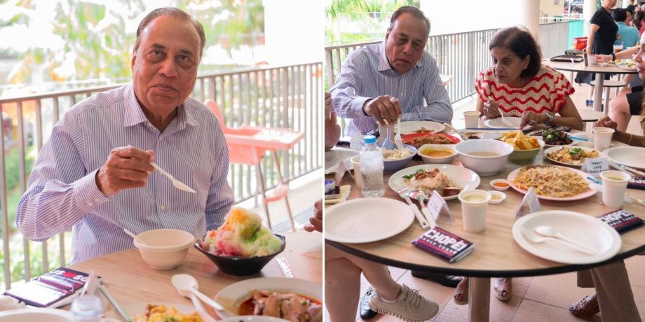 New US Ambassador enjoys 1st hawker experience in S’pore, including chicken rice & ice kacang New US Ambassador enjoys 1st hawker experience in S’pore, including chicken rice & ice kacang