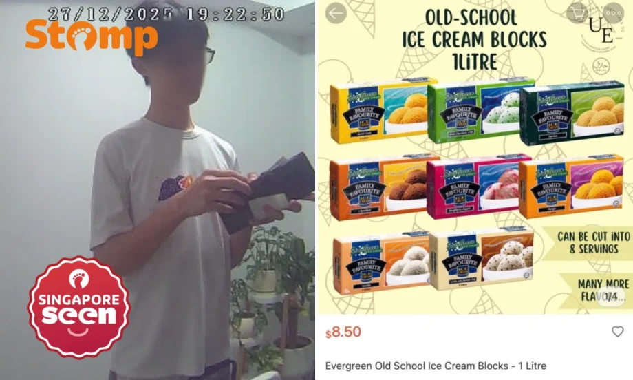 Teen boy goes door to door in Tampines, tells sob story and tricks family into paying  for .50 ice cream