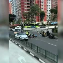 E-bike rider taken to hospital after accident with car in Pasir Ris