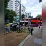 Van driver taken to hospital after accident with bus outside Boon Lay interchange