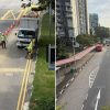 Bus lane on Upper Serangoon Road changed to dotted lane to improve traffic low, sparks debate