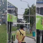 SBS Transit bus window broken by bus stop panel in Punggol, no injuries reported SBS Transit bus window broken by bus stop panel in Punggol, no injuries reported