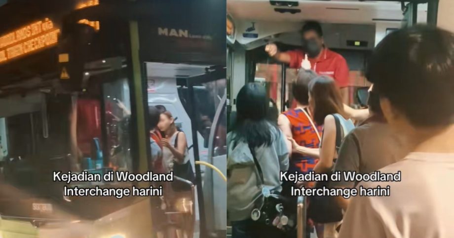Bus captain and commuter lock horns at Woodlands interchange, Singapore News