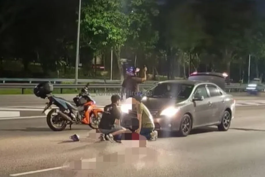 Motorcyclist dies after accident with car on SLE Motorcyclist dies after accident with car on SLE