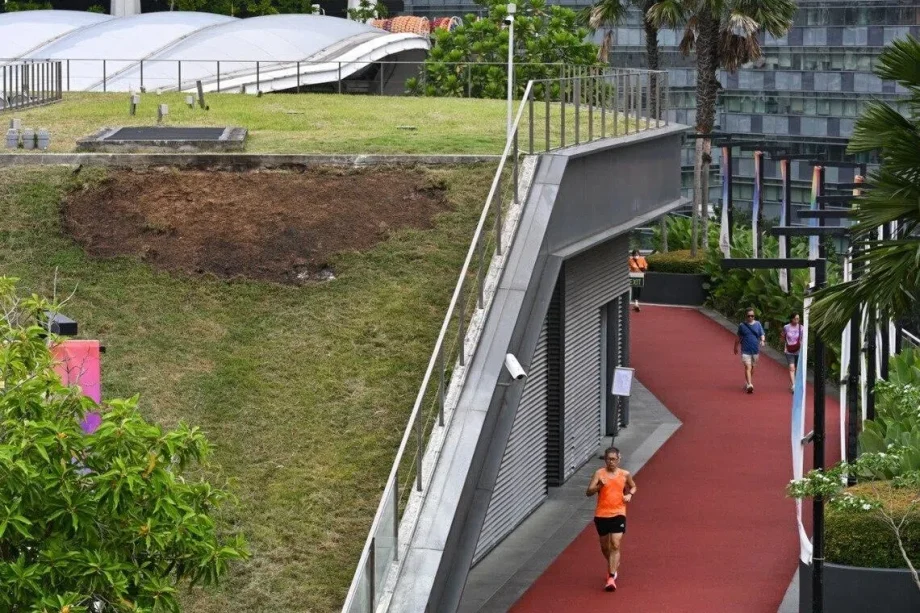 Fire breaks out on Our Tampines Hub rooftop on New Year’s Day amid fireworks display
