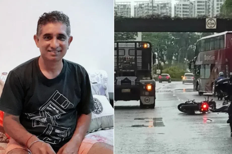 Family of 61-year-old motorcyclist killed in hit-and-run on AYE seeks eyewitnesses, dashcam footage Family of 61-year-old motorcyclist killed in hit-and-run on AYE seeks eyewitnesses, dashcam footage