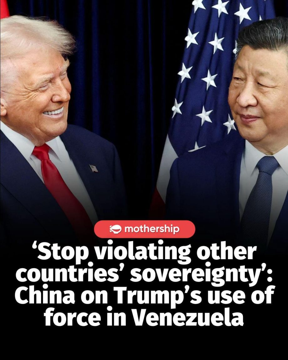 @mothershipsg According to China’s state media, a foreign ministry spokesperson …