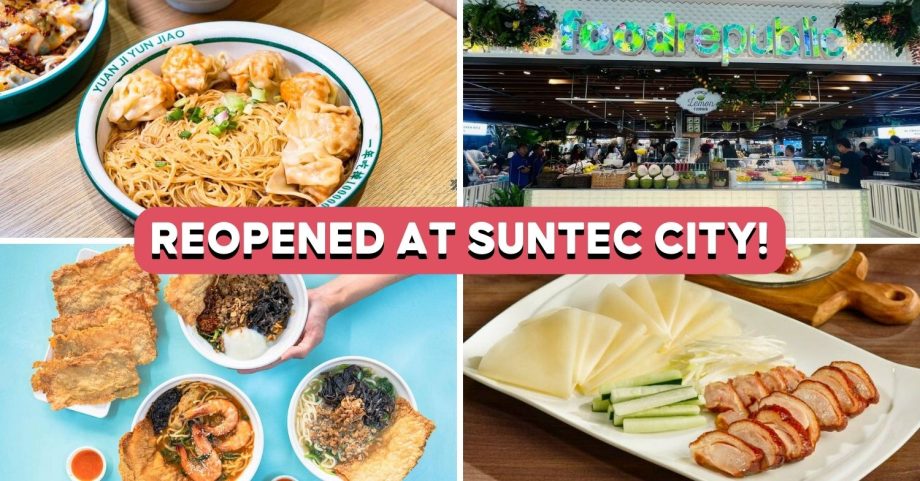 Suntec City Food Republic Reopens With 8 New Stalls