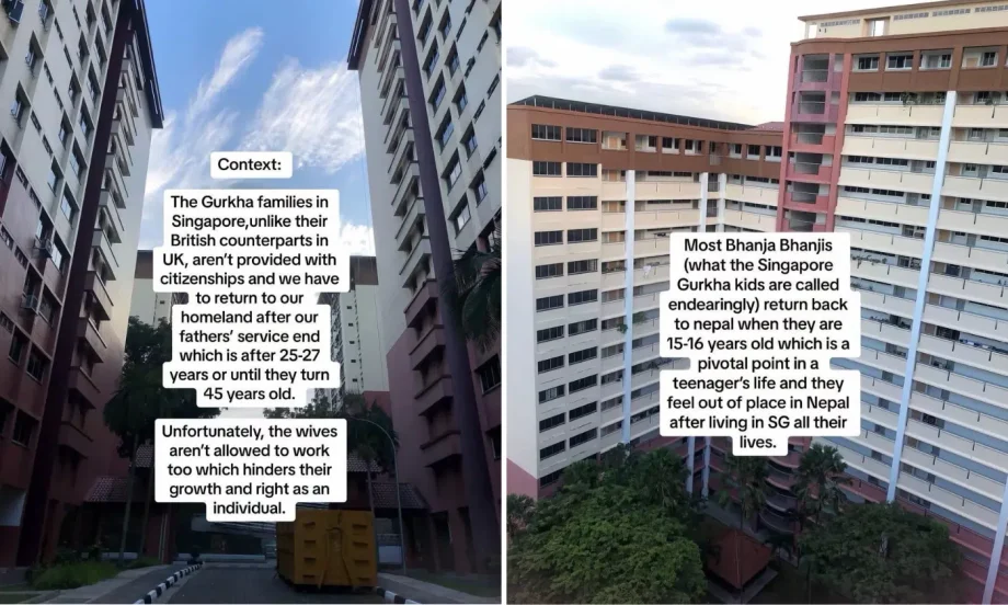 Nepali woman calls for citizenship for Gurkha families: ‘We know Singapore by heart’