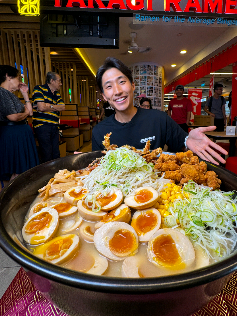 @zermattneo 10KG Ramen bowl eaten in 52mins! 10,000 bowls for the community – so…