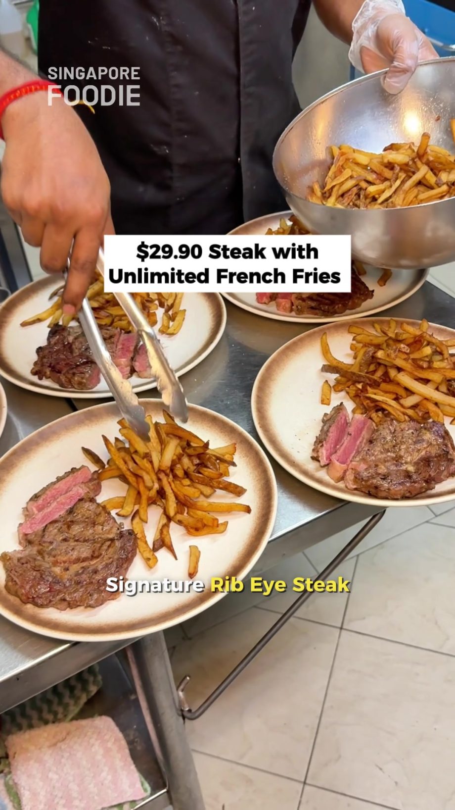 @singaporefoodie Authentic French Steakhouse with free-flow French Fries from …