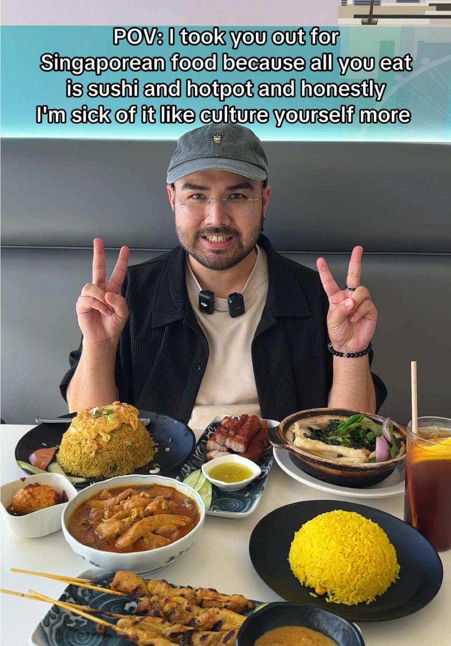 @dariusddavidson Mm I love Singaporean food #creatorsearchinsights #foodvlog #va…