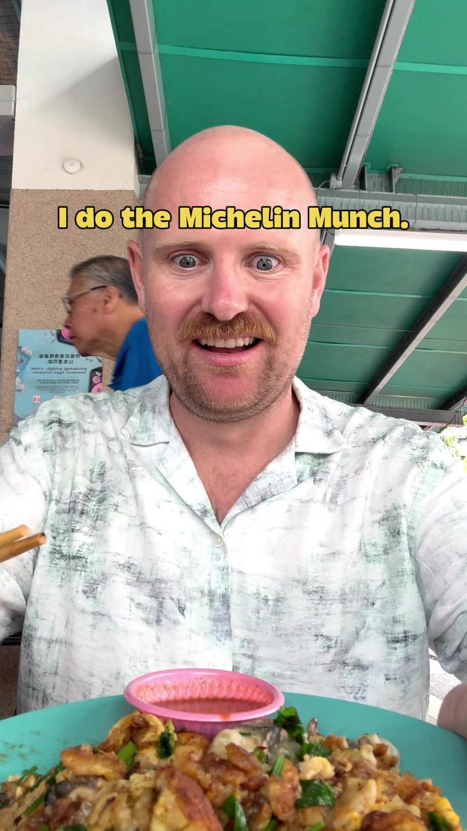 @fedby_  Michelin recognised Oyster Omelette in Singapore   Huat Heng Fried Oy…