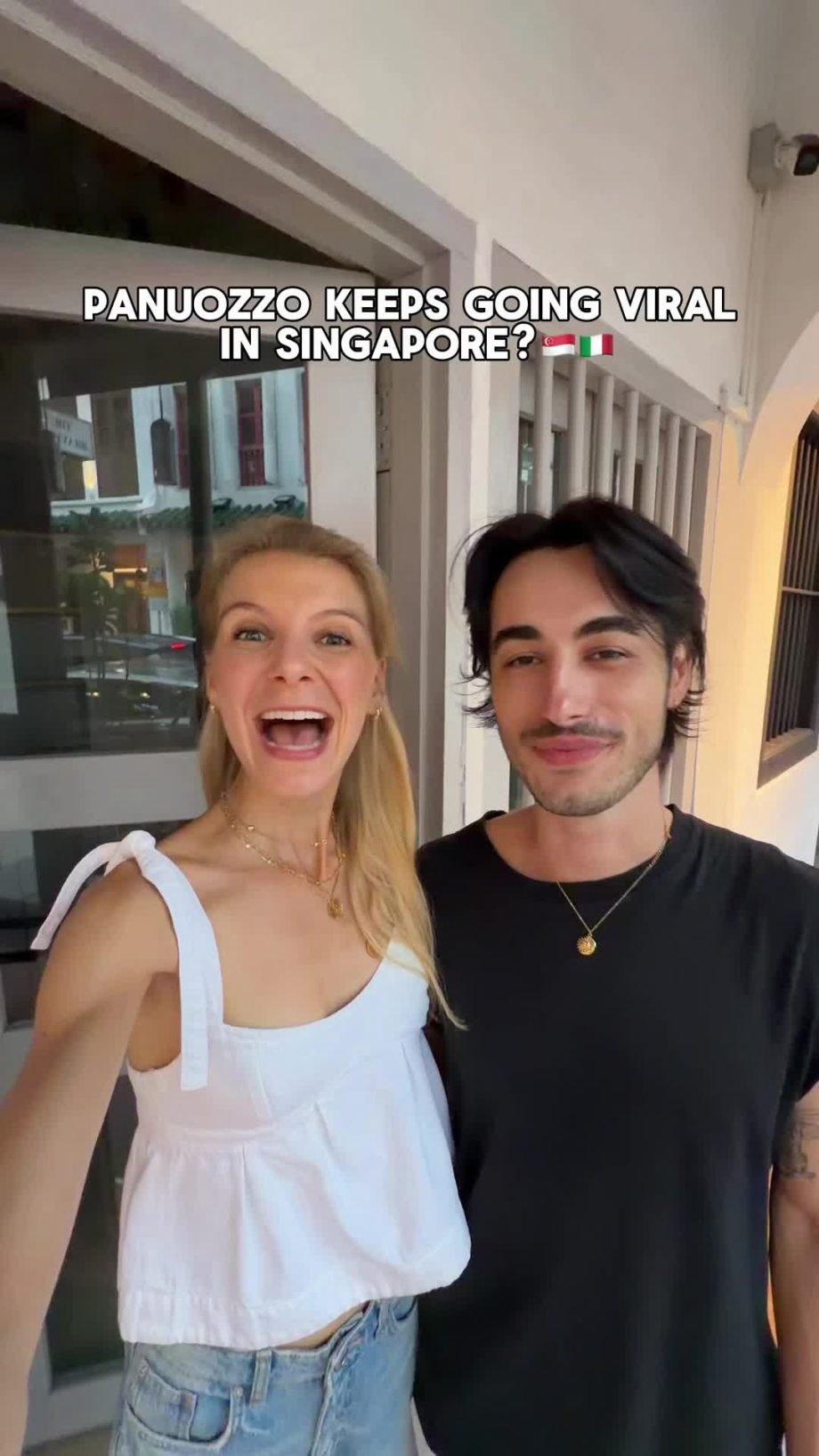 @swizzyinsg Brought my Italian friend Edo to test Singapore’s most viral Panuozz…