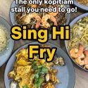 @ericnyker Sing Hi Fry 幸海五炒 Blk 322 Hougang Ave 5, Yen Fei Lai eating house, Sin…