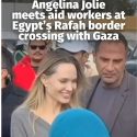 @mothershipsg Hollywood actress Angelina Jolie visited the Egyptian side of the … @mothershipsg Hollywood actress Angelina Jolie visited the Egyptian side of the …