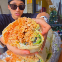 @zermattneo 8KG (18lb) Largest burrito eaten solo! This is 4x of their regular 2…