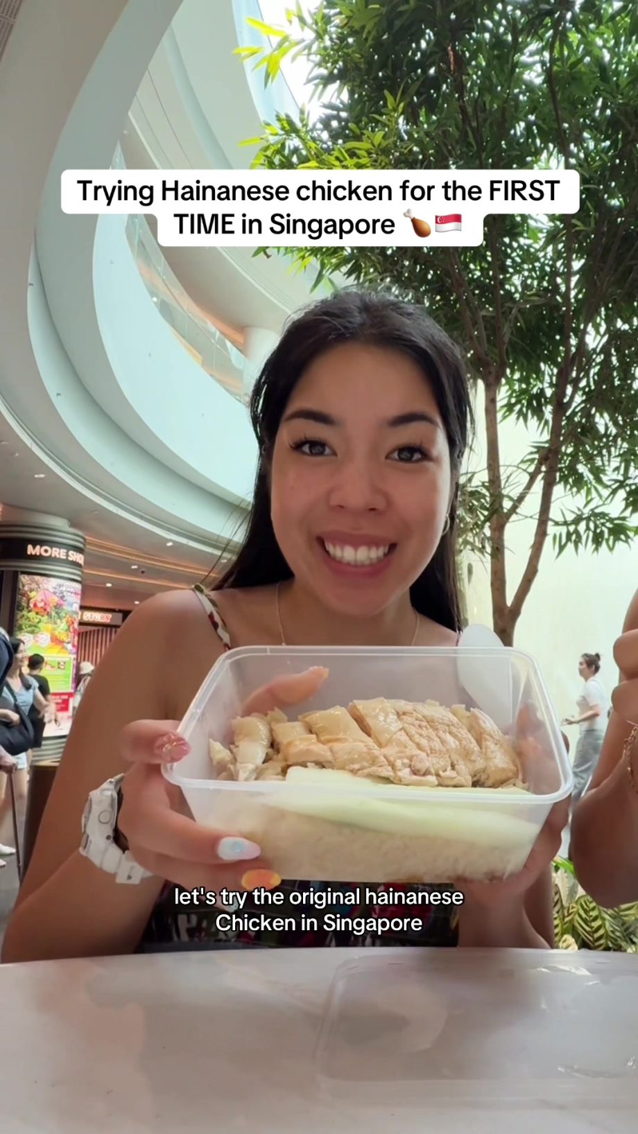 @angelina.pj Let’s try Hainanese chicken for the FIRST TIME in Singapore! #hain… @angelina.pj Let’s try Hainanese chicken for the FIRST TIME in Singapore! #hain…